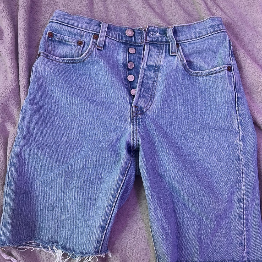 Levi's Blue Jean Shorts for Women